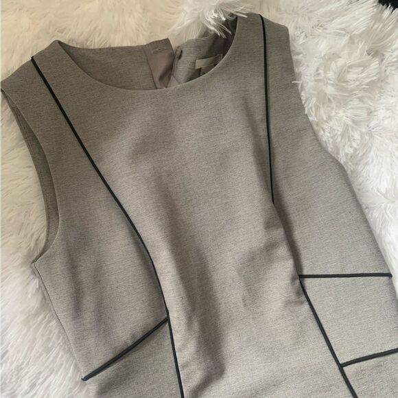 H&M GRAY SHEATH DRESS - Picture 4 of 10